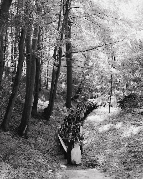 A Whimsical Forest Wedding at a Polish Palace