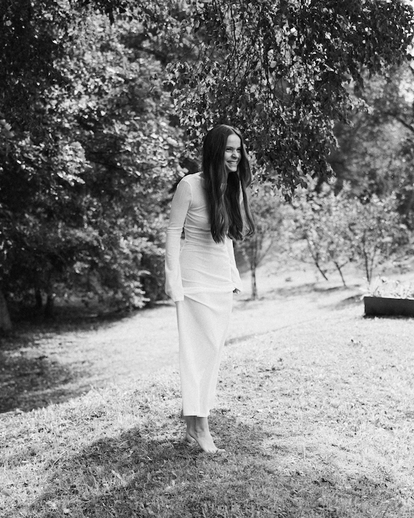 A Whimsical Wedding with a Giant Bow and Curved Tablescape