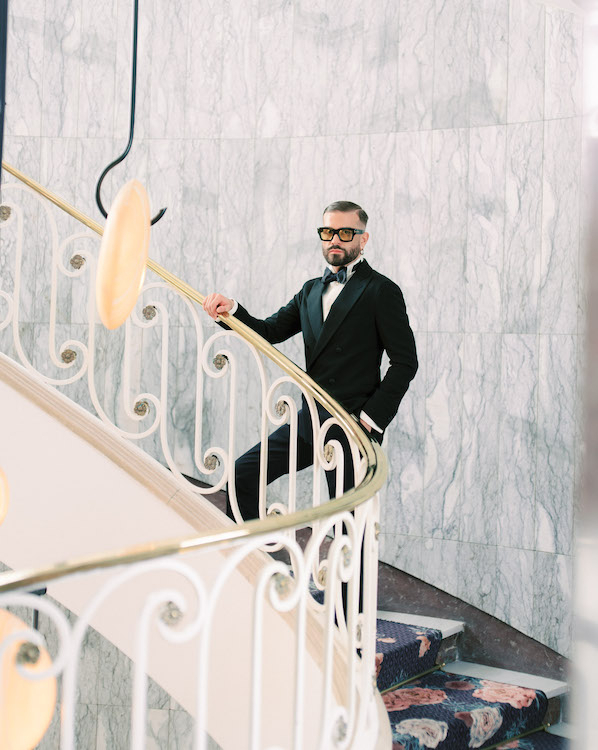 An Elegant Art-Inspired Garden Celebration in Madrid