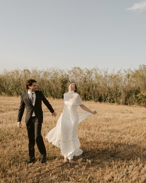 An Elegant Barcelona Wedding with Minimalist Charm