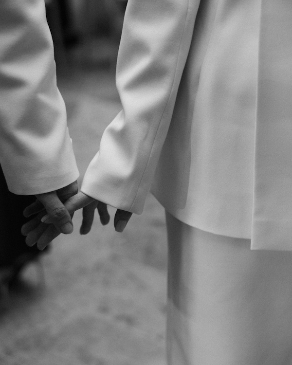 A Whimsical Wedding with a Giant Bow and Curved Tablescape