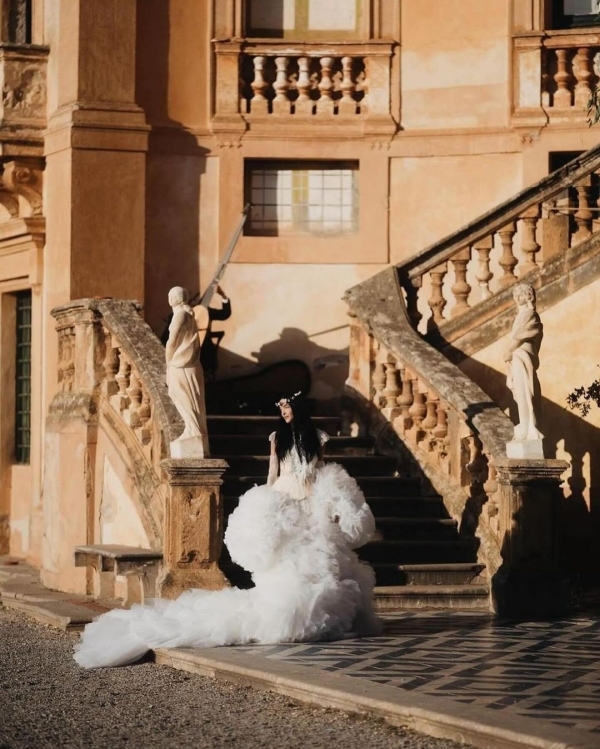 Supermodel Mariacarla Boscono Marries Olympic Athlete Claudio Stecchi