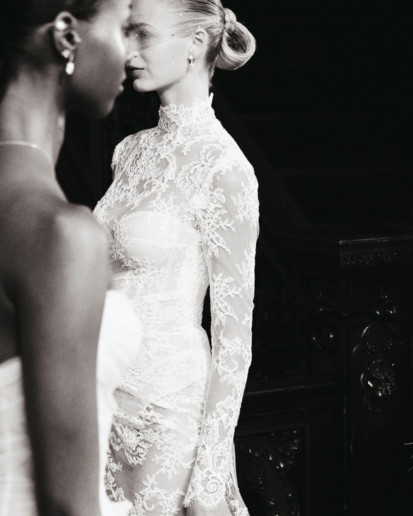 Front Row at Monique Lhuillier's Fall 2026 NYBFW Runway Show