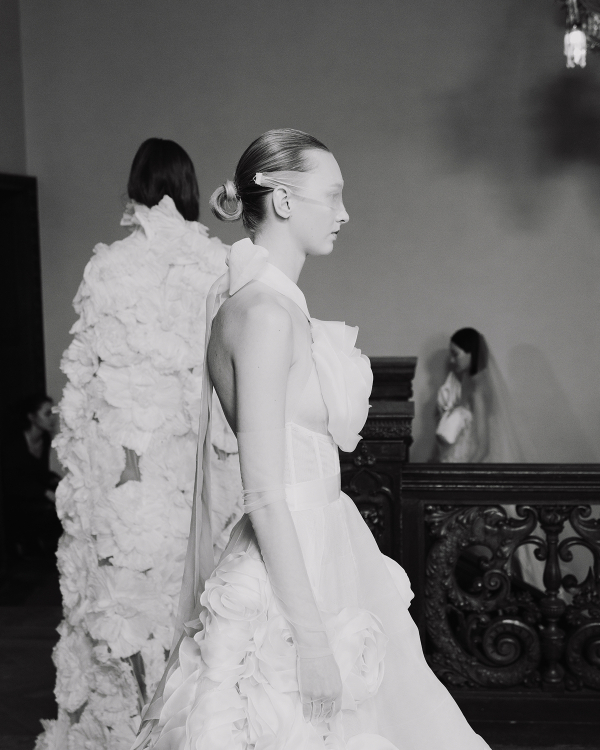 Front Row at Monique Lhuillier's Fall 2026 NYBFW Runway Show