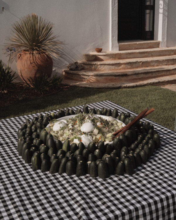 An Intimate Menorca Quarry Wedding with Avant-Garde Design, Gospel Harmonies & Vintage Bridal Looks