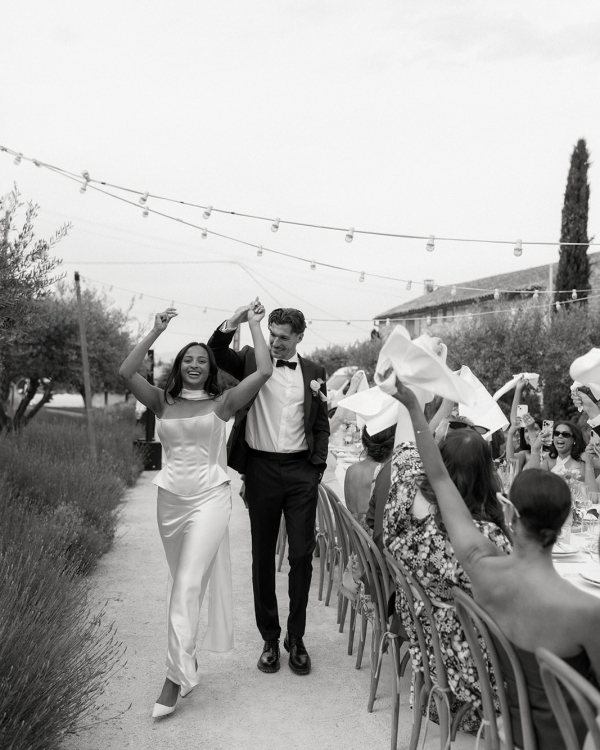 A Romantic Provençal Garden Wedding in France with Pastel Blooms & Antique Details