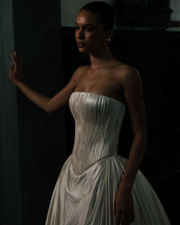 Backstage at Floure’s NYBFW Fall 2026 Runway Show