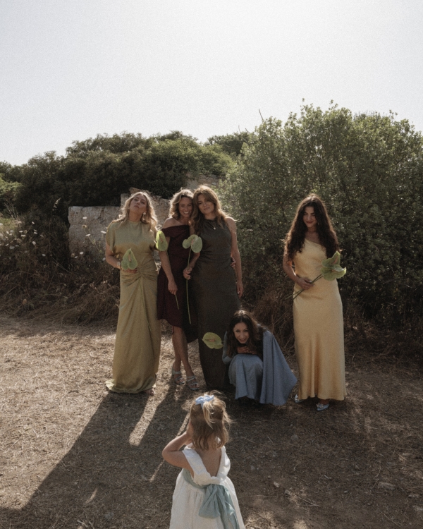 An Intimate Menorca Quarry Wedding with Avant-Garde Design, Gospel Harmonies & Vintage Bridal Looks