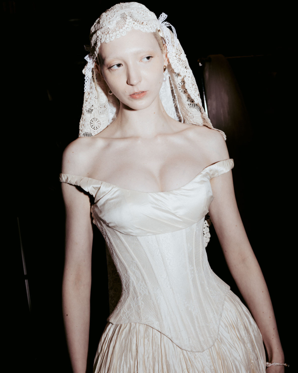 Backstage at Floure’s NYBFW Fall 2026 Runway Show