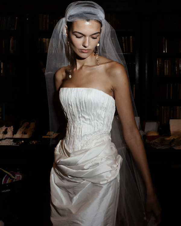 Backstage at Floure’s NYBFW Fall 2026 Runway Show