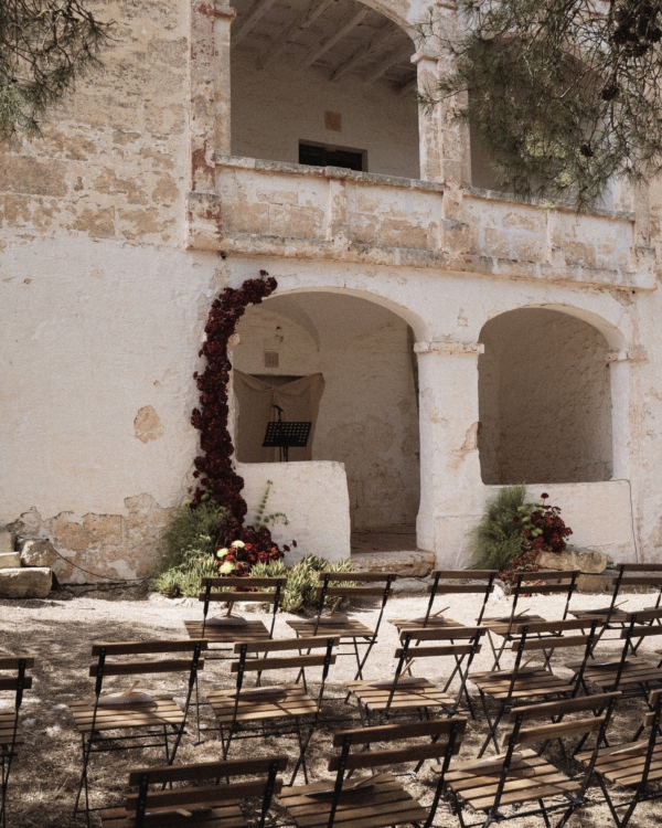 An Intimate Menorca Quarry Wedding with Avant-Garde Design, Gospel Harmonies & Vintage Bridal Looks