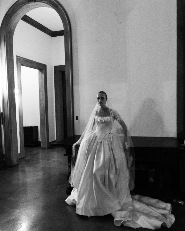 Backstage at Floure’s NYBFW Fall 2026 Runway Show