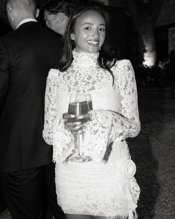 A Romantic Provençal Garden Wedding in France with Pastel Blooms & Antique Details