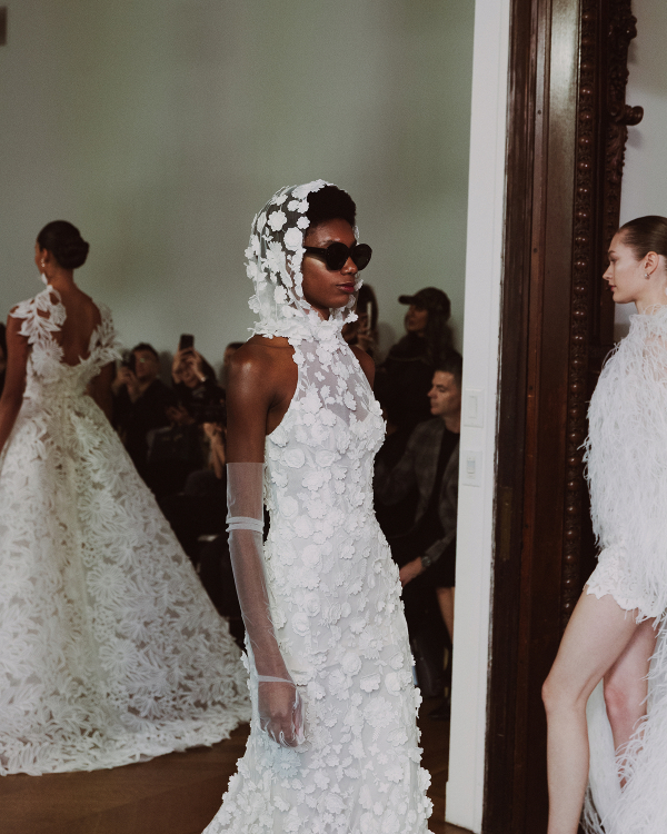 Front Row at Monique Lhuillier's Fall 2026 NYBFW Runway Show