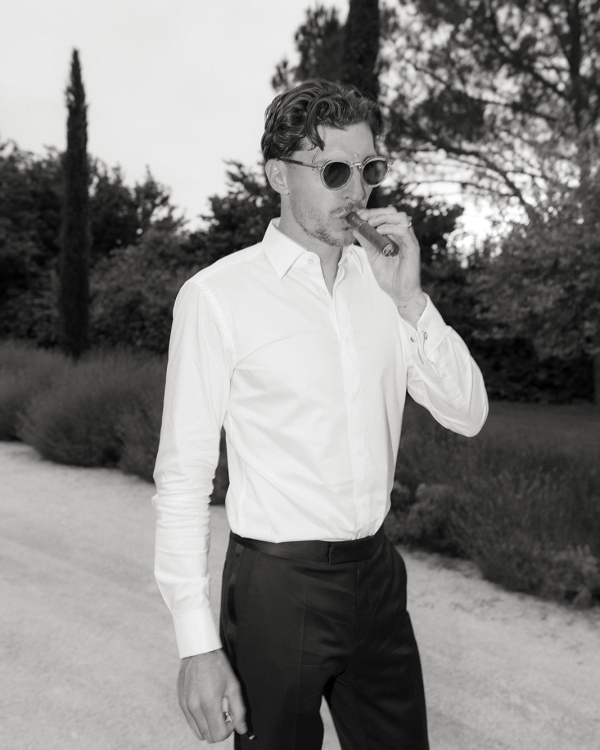 A Romantic Provençal Garden Wedding in France with Pastel Blooms & Antique Details