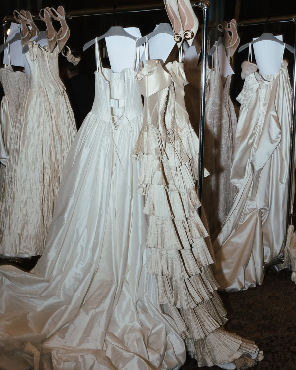 Backstage at Floure’s NYBFW Fall 2026 Runway Show