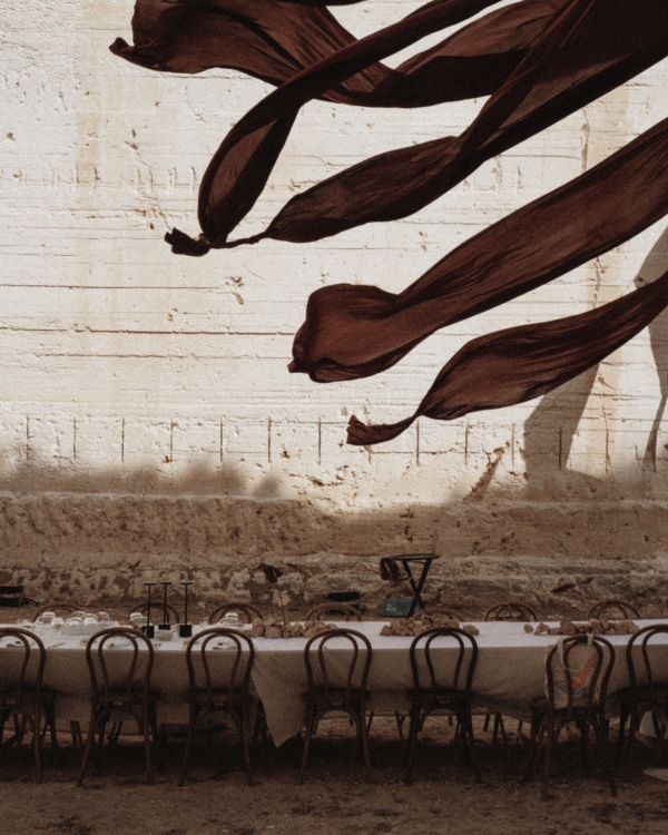 An Intimate Menorca Quarry Wedding with Avant-Garde Design, Gospel Harmonies & Vintage Bridal Looks