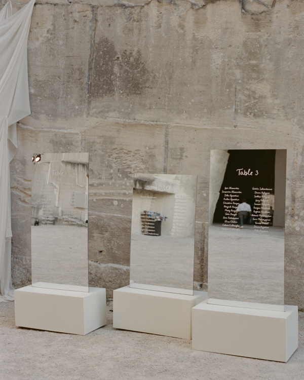 An Artistic Wedding Amongst a Hidden Stone Quarry in Provence