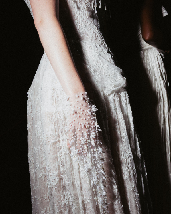 Backstage at Floure’s NYBFW Fall 2026 Runway Show