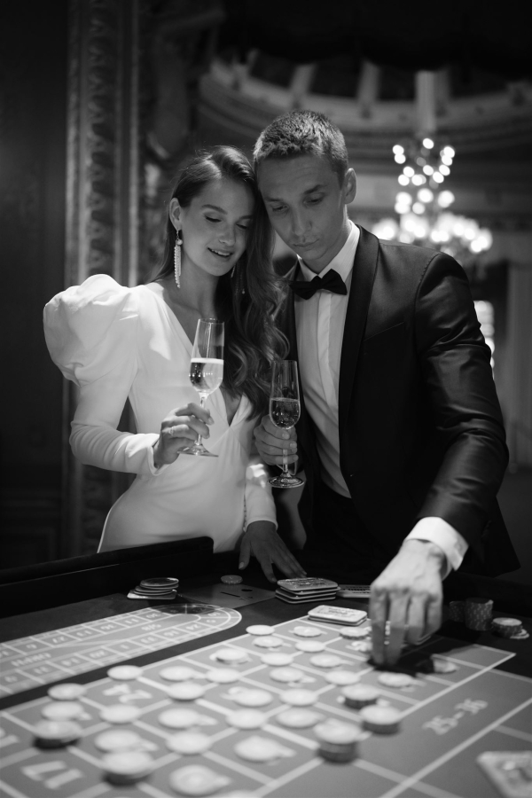 Wedding Set in the Casino