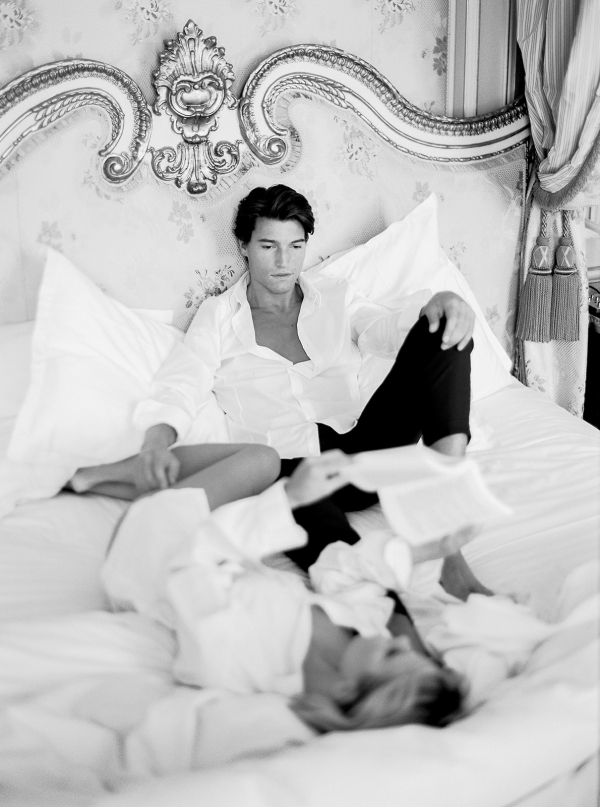 Wedding Day Morning Photo Ideas | Romantic Breakfast at Ritzparis