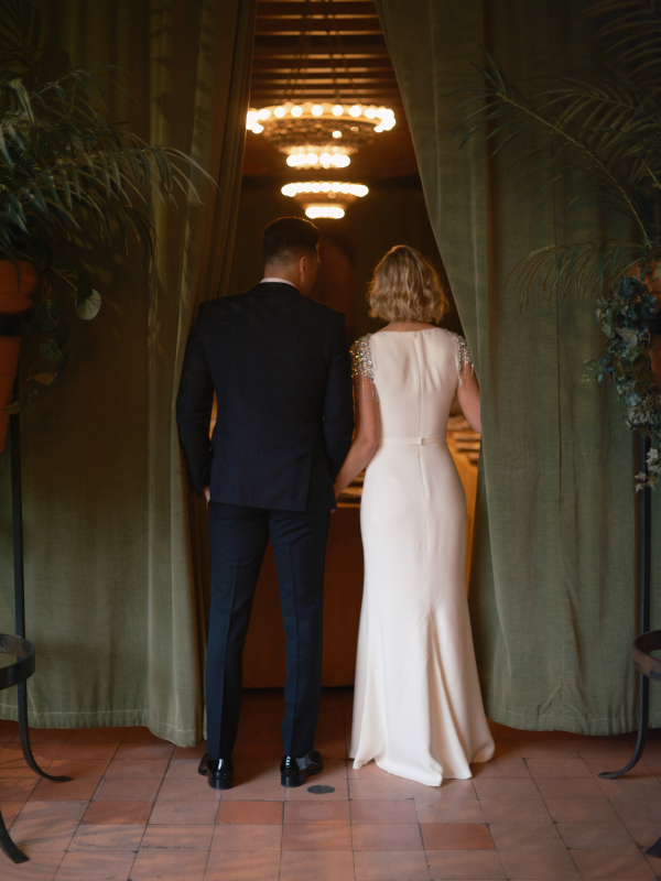 Autumn Fall Wedding Celebration at The Bowery Hotel Location | Sydney and Alex's Heartfelt Marriage Ceremony