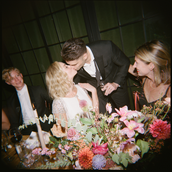 Autumn Fall Wedding Celebration at The Bowery Hotel Location | Sydney and Alex's Heartfelt Marriage Ceremony