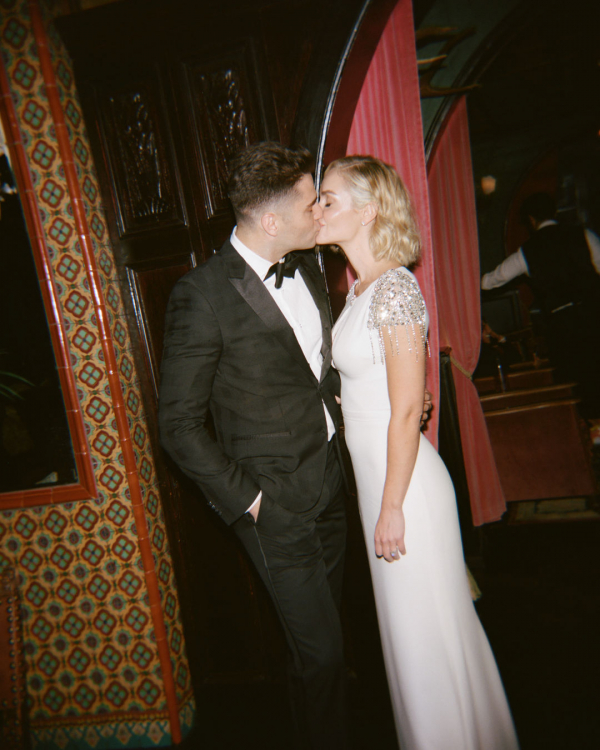 Autumn Fall Wedding Celebration at The Bowery Hotel Location | Sydney and Alex's Heartfelt Marriage Ceremony