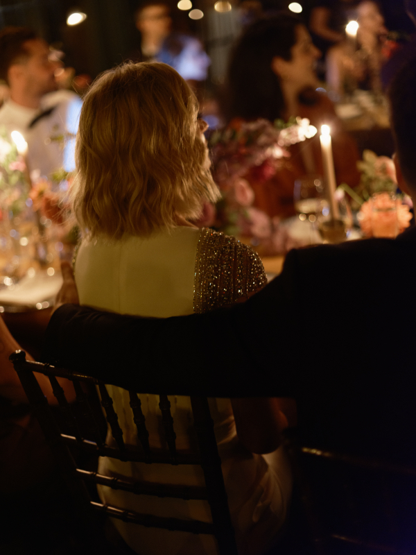 Autumn Fall Wedding Celebration at The Bowery Hotel Location | Sydney and Alex's Heartfelt Marriage Ceremony