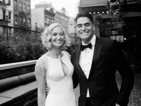 Autumn Fall Wedding Celebration at The Bowery Hotel Location | Sydney and Alex's Heartfelt Marriage Ceremony