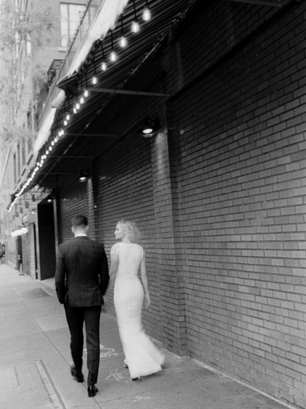 Autumn Fall Wedding Celebration at The Bowery Hotel Location | Sydney and Alex's Heartfelt Marriage Ceremony