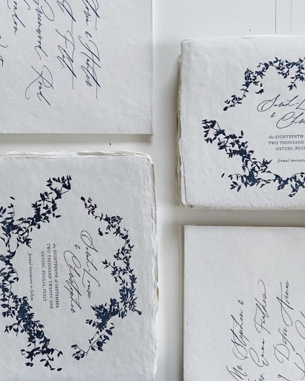50 Elegant Calligraphy Stationery Suites