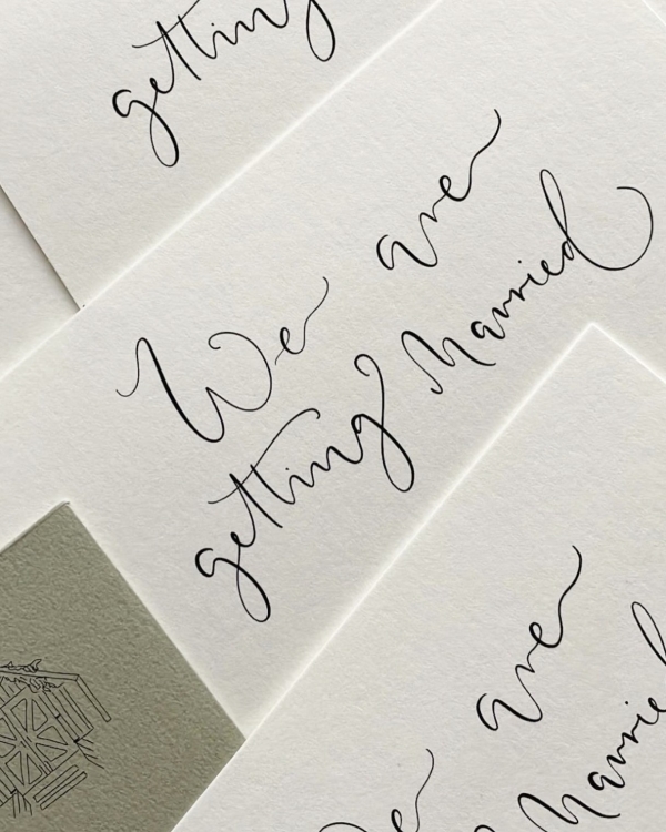 50 Elegant Calligraphy Stationery Suites