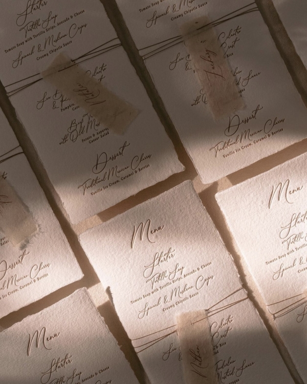 50 Elegant Calligraphy Stationery Suites