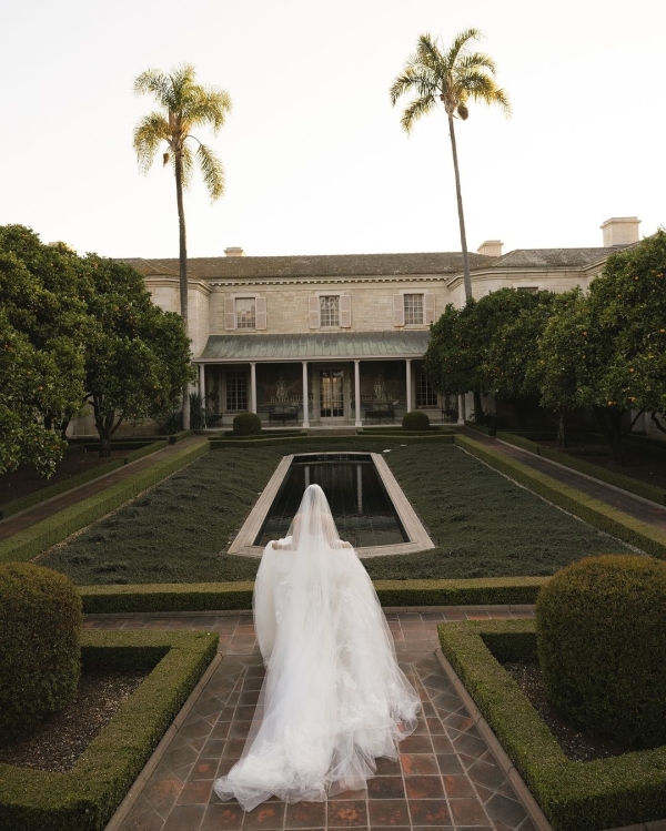 Influencer Tania Sarin's Santa Barbara Wedding