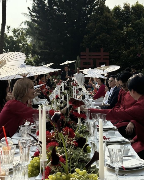 Inside Khanh Linh and Vu Minh Kong’s Stylish Vietnamese Wedding