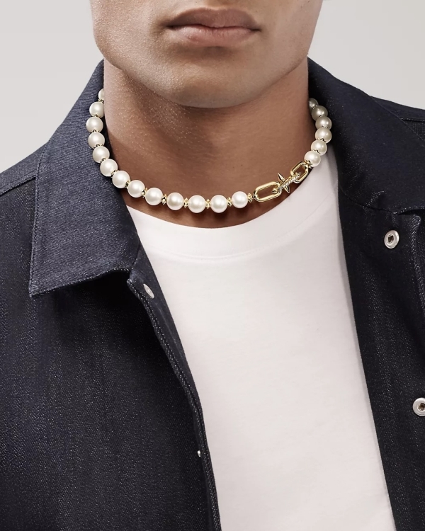 Pharrell Williams Adds Pearls to the New Tiffany Titan Collection