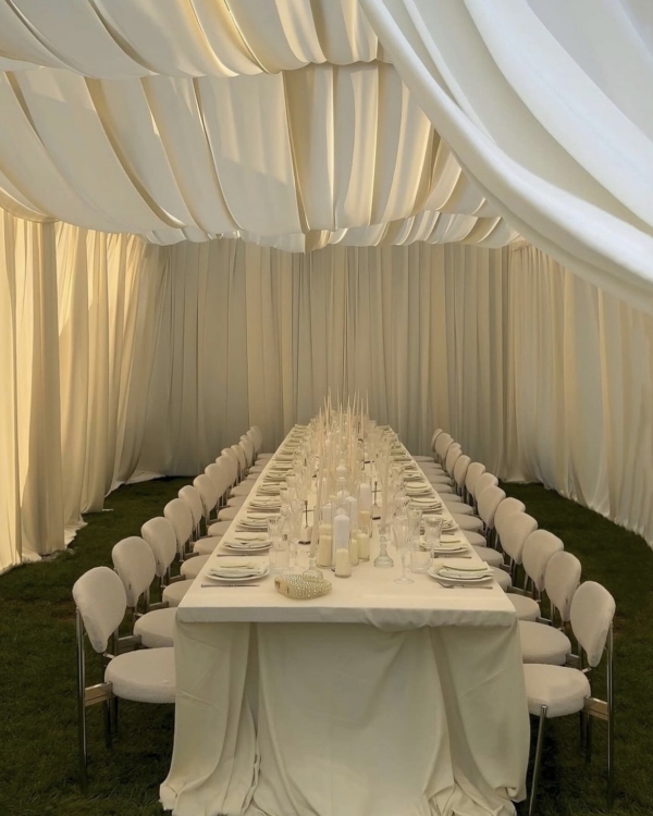 Trend: Wedding Drapery