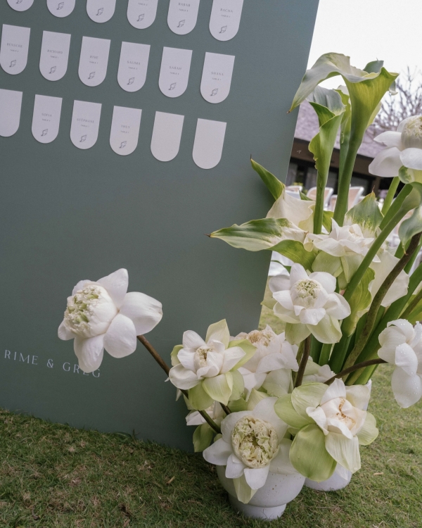 Inside Rime Arodaky's Chic Balinese Wedding