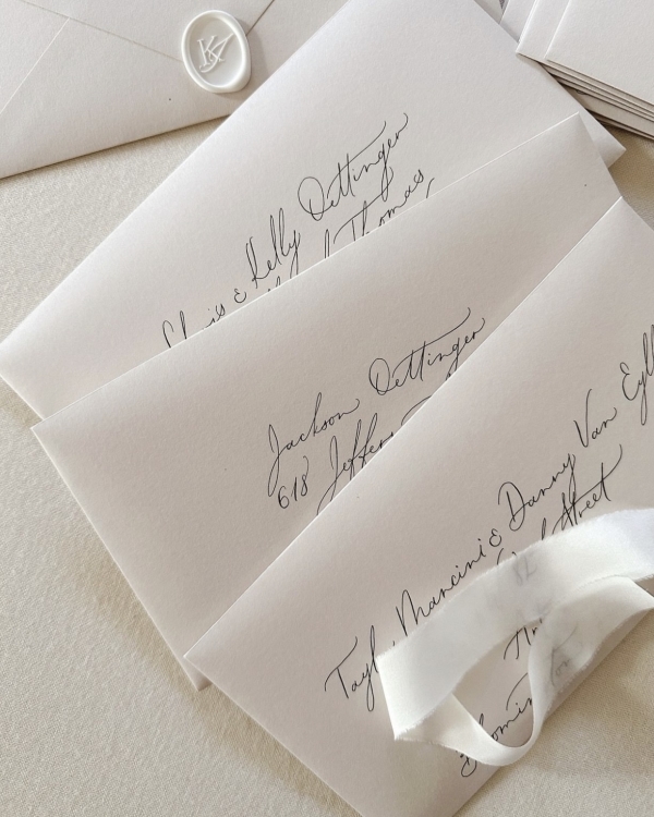 50 Elegant Calligraphy Stationery Suites