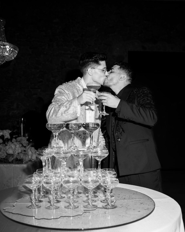 A New York-Inspired Wedding in Barcelona