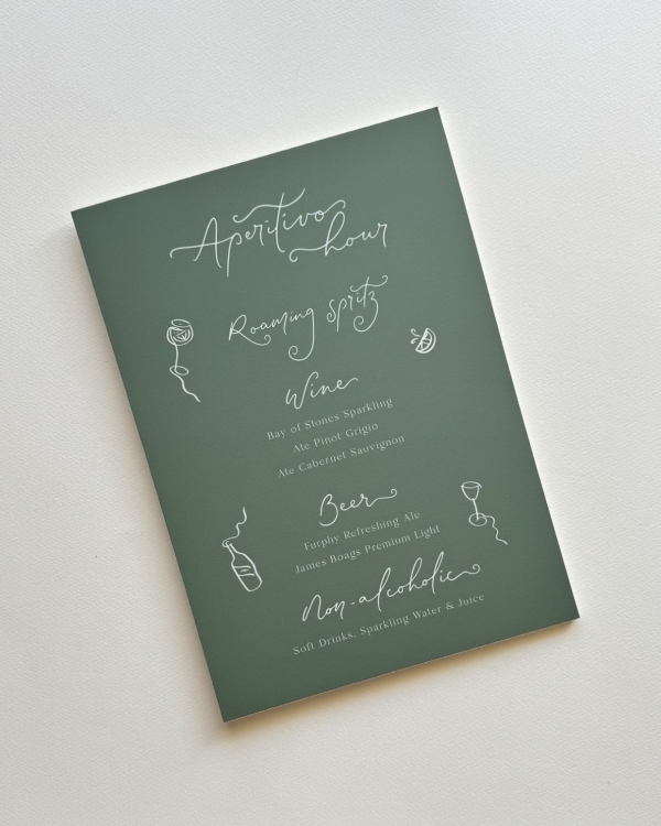 50 Elegant Calligraphy Stationery Suites