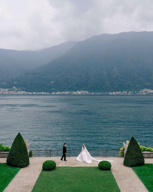 Inside the Details of Becca Bloom's Lake Como Wedding Weekend
