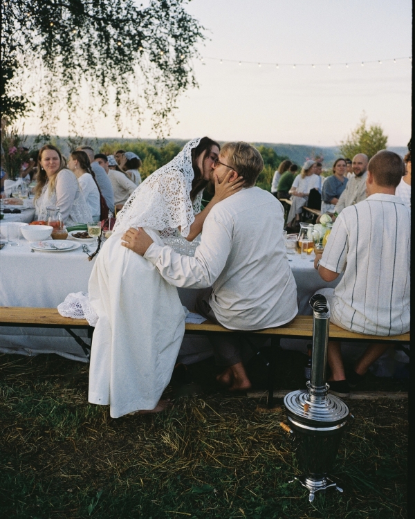 A Folkloric Countryside Wedding with Every Detail Handcrafted By Family & Friends