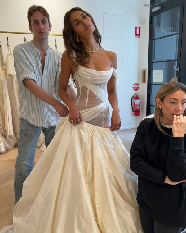Inside Model Dominique Elissa’s Bridal Wardrobe: Style, Stories & Sentiment