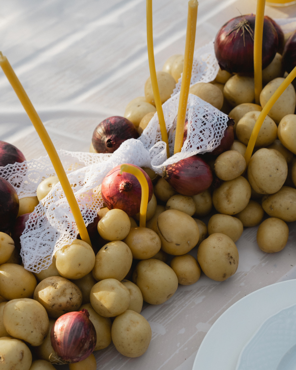 A Folkloric Countryside Wedding with Every Detail Handcrafted By Family & Friends