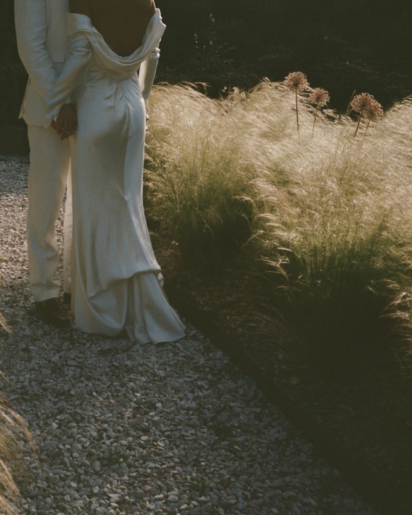 A Bold Destination Wedding in Umbria with Chartreuse Drapery & a Surprise Movie Moment