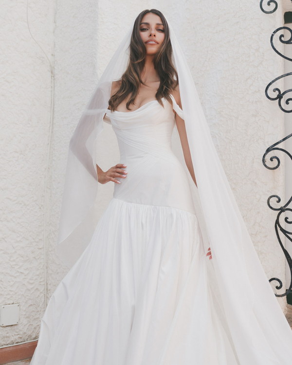 Inside Model Dominique Elissa’s Bridal Wardrobe: Style, Stories & Sentiment