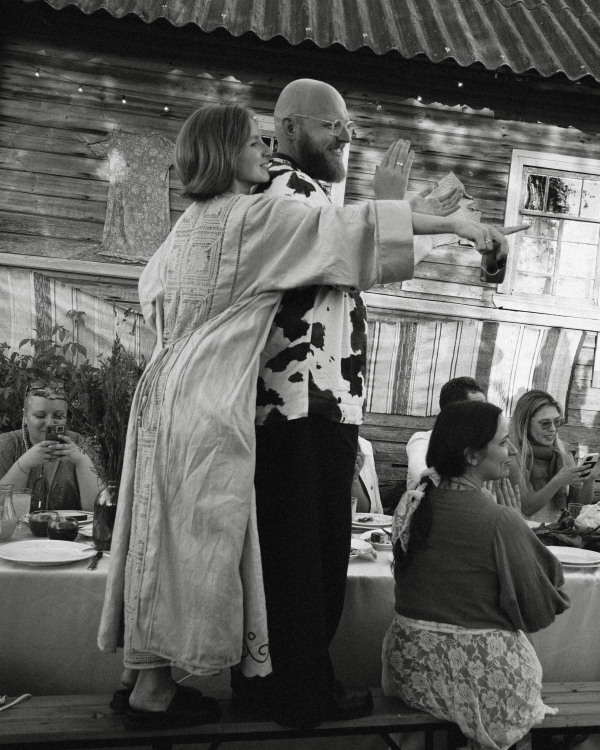 A Folkloric Countryside Wedding with Every Detail Handcrafted By Family & Friends