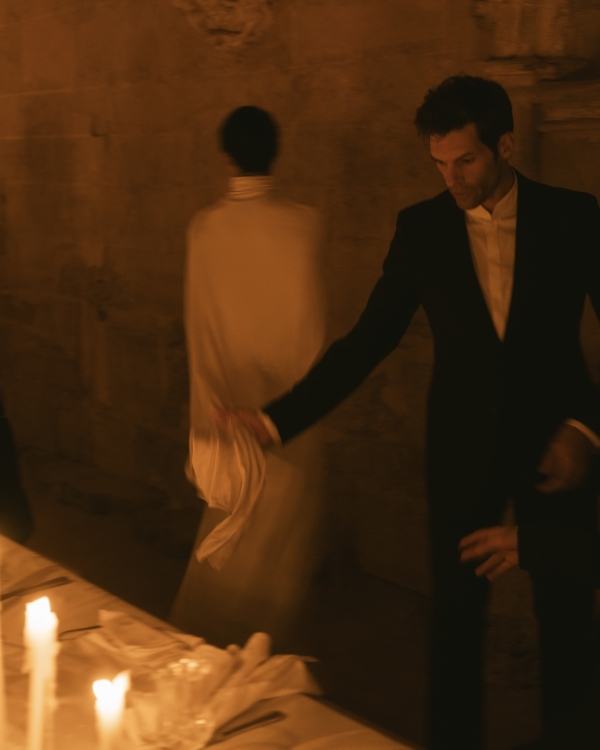 Influencer Xiayan Guo's Cinematic Abbey Wedding in Southern France